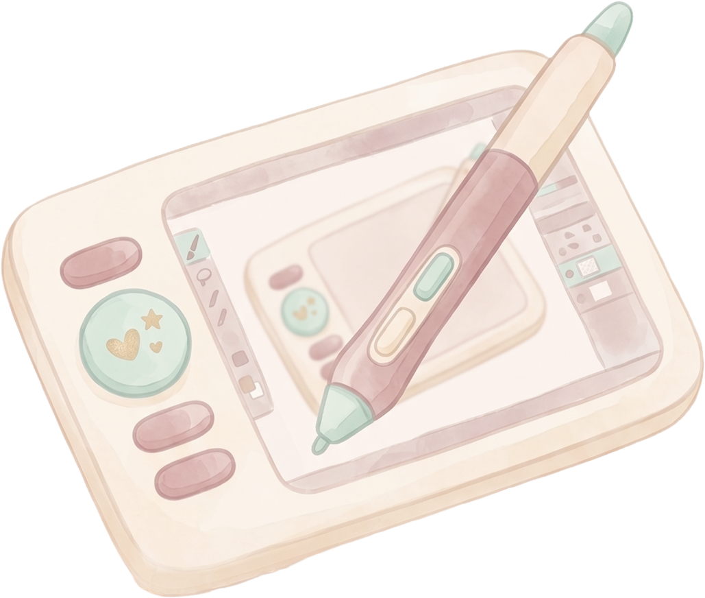DRAWING TABLET — illustration element 26