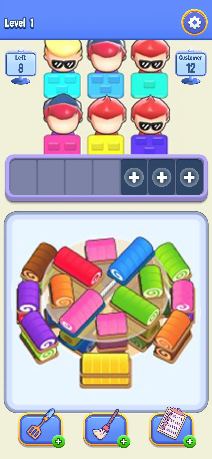 CAKE PUZZLE UI — hình 2