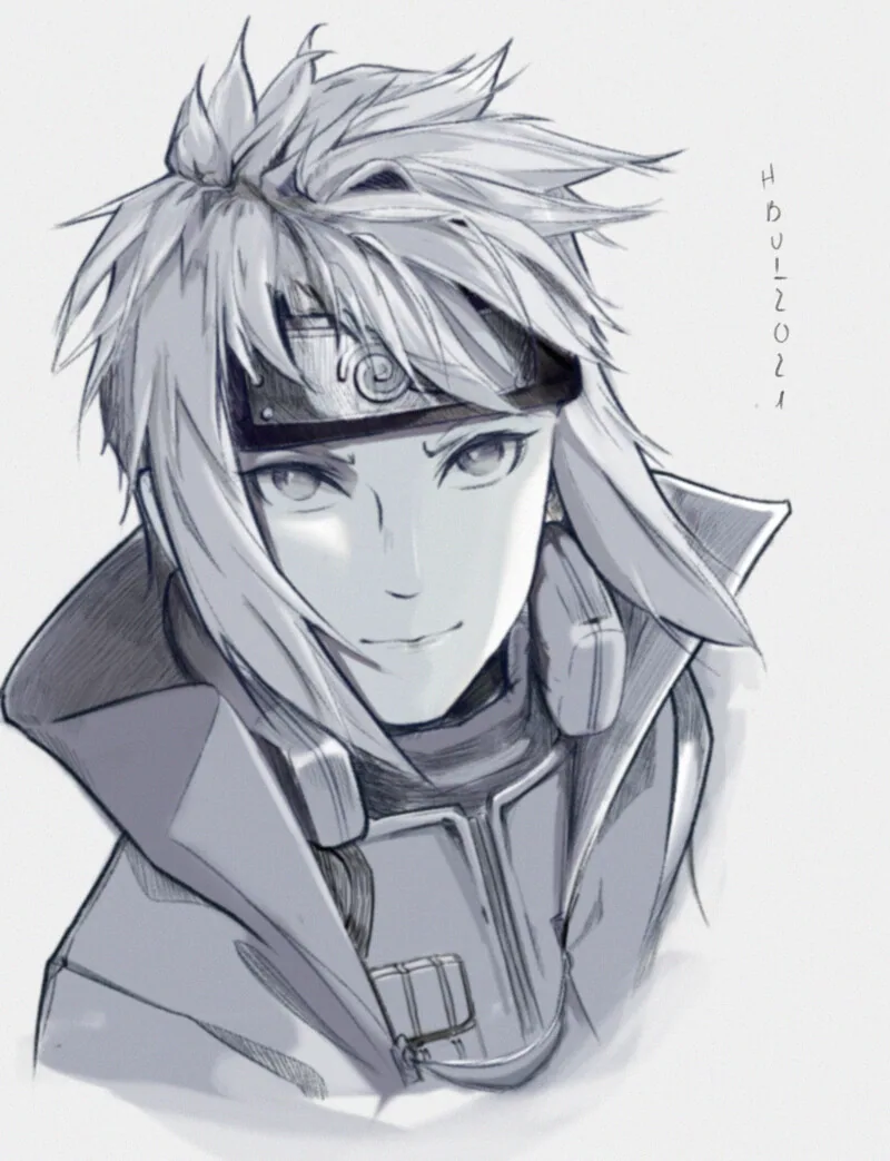 PORTRAIT FAN ART — hình 3