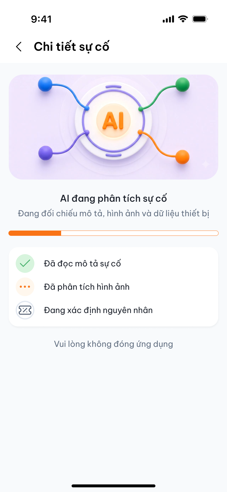 Màn hình AI phân tích từ Figma