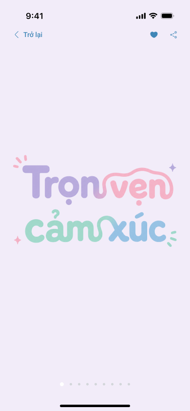 Bài tập Trọn vẹn cảm xúc trong ứng dụng Mood